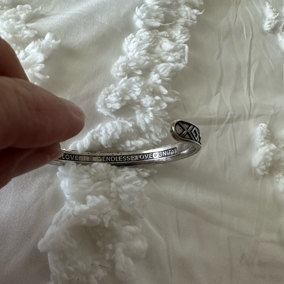 Alex and Ani silver cuff bracelet - Picture 6 of 6